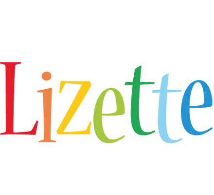 Lizette birthday logo