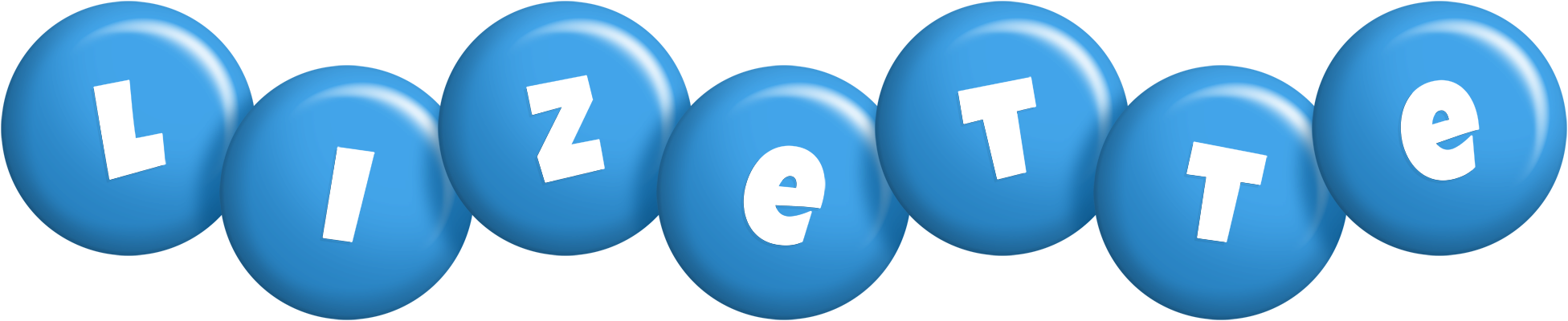 Lizette candy-blue logo
