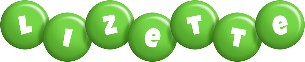 Lizette candy-green logo