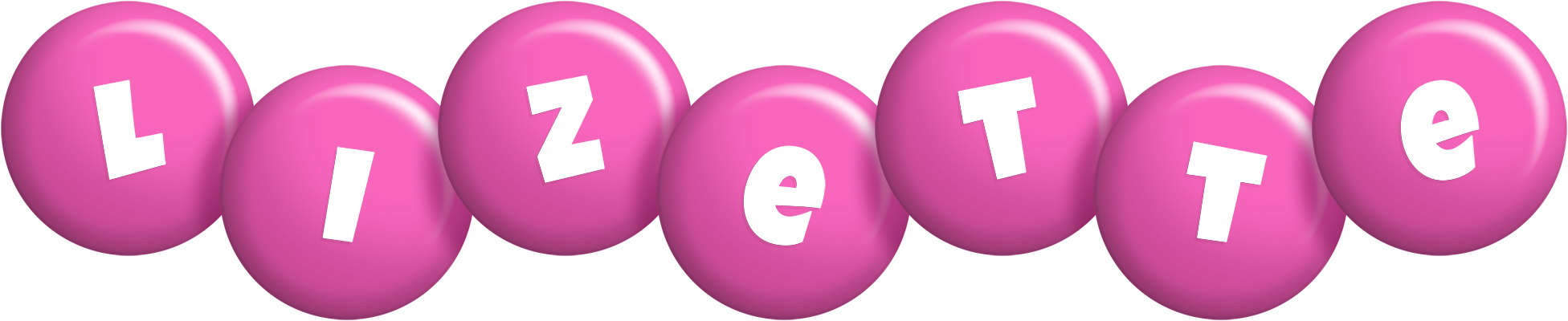 Lizette candy-pink logo