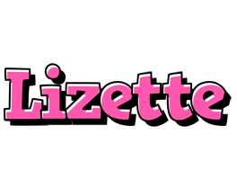 Lizette girlish logo