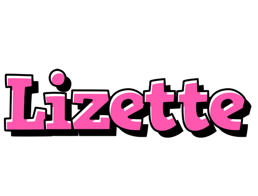 Lizette girlish logo