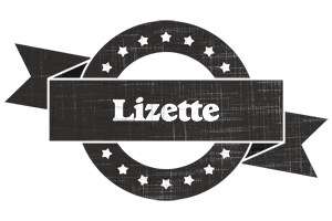 Lizette grunge logo