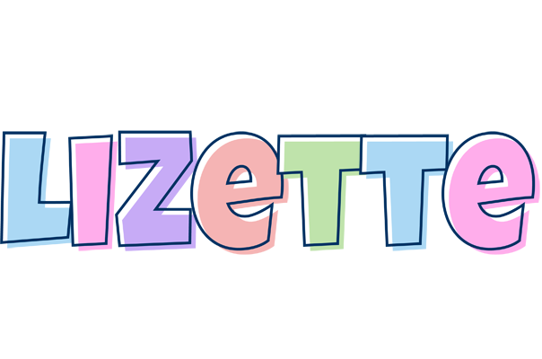 Lizette pastel logo
