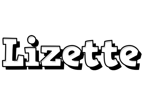 Lizette snowing logo