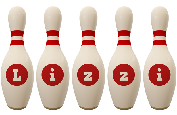 Lizzi bowling-pin logo