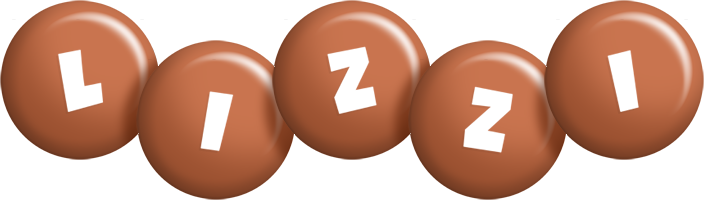 Lizzi candy-brown logo