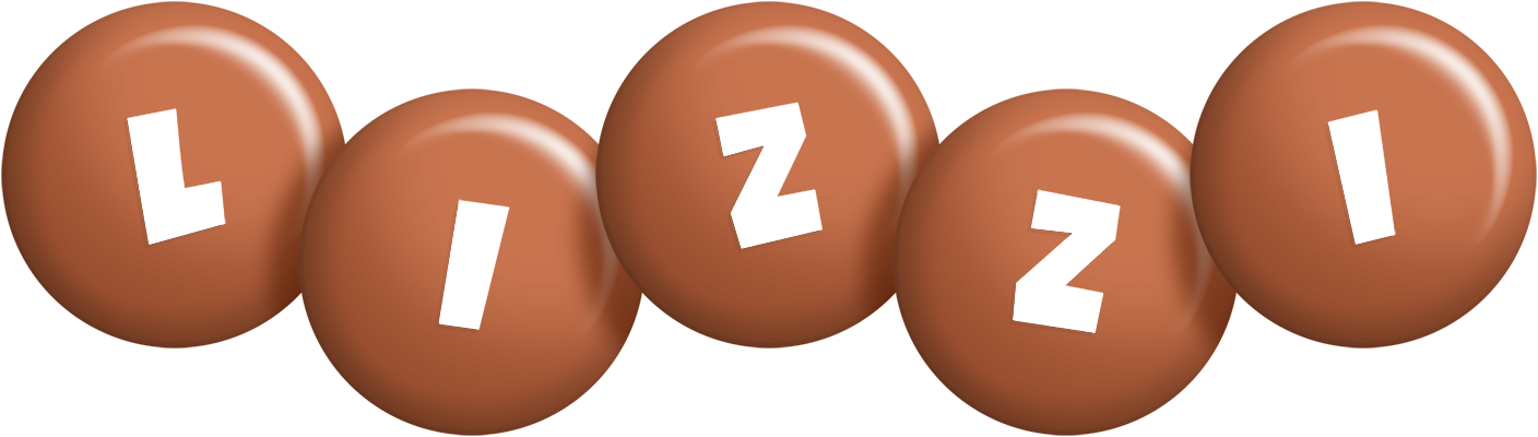 Lizzi candy-brown logo