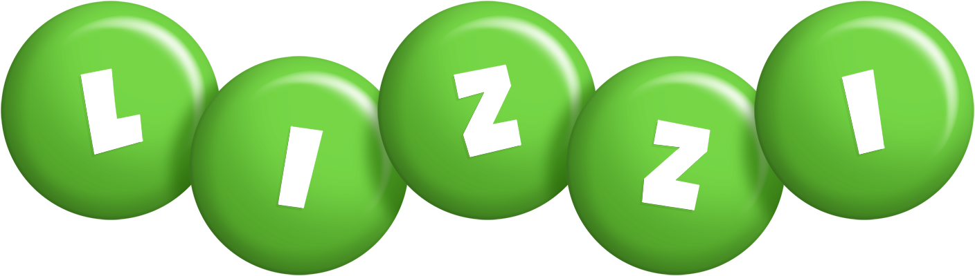 Lizzi candy-green logo