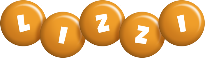 Lizzi candy-orange logo