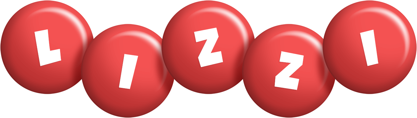 Lizzi candy-red logo