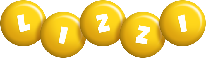 Lizzi candy-yellow logo