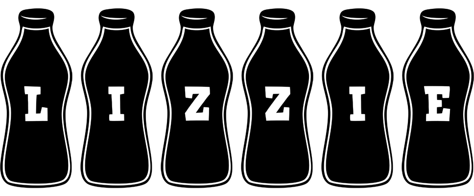 Lizzie bottle logo