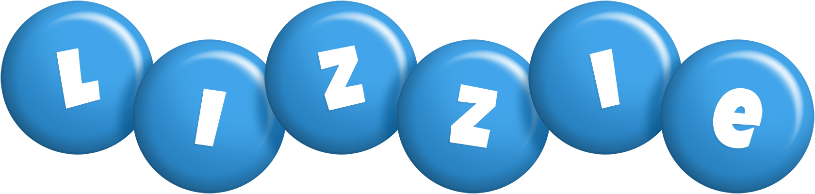 Lizzie candy-blue logo
