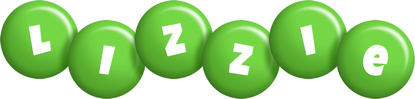 Lizzie candy-green logo