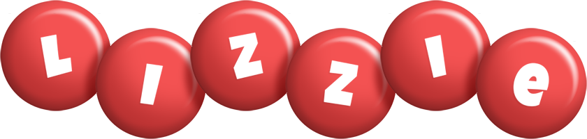 Lizzie candy-red logo