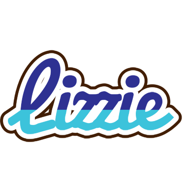 Lizzie raining logo