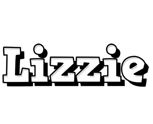 Lizzie snowing logo