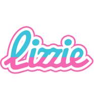 Lizzie woman logo