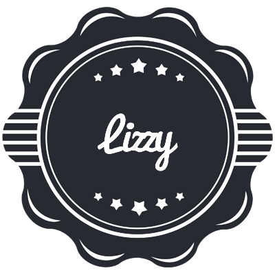 Lizzy badge logo