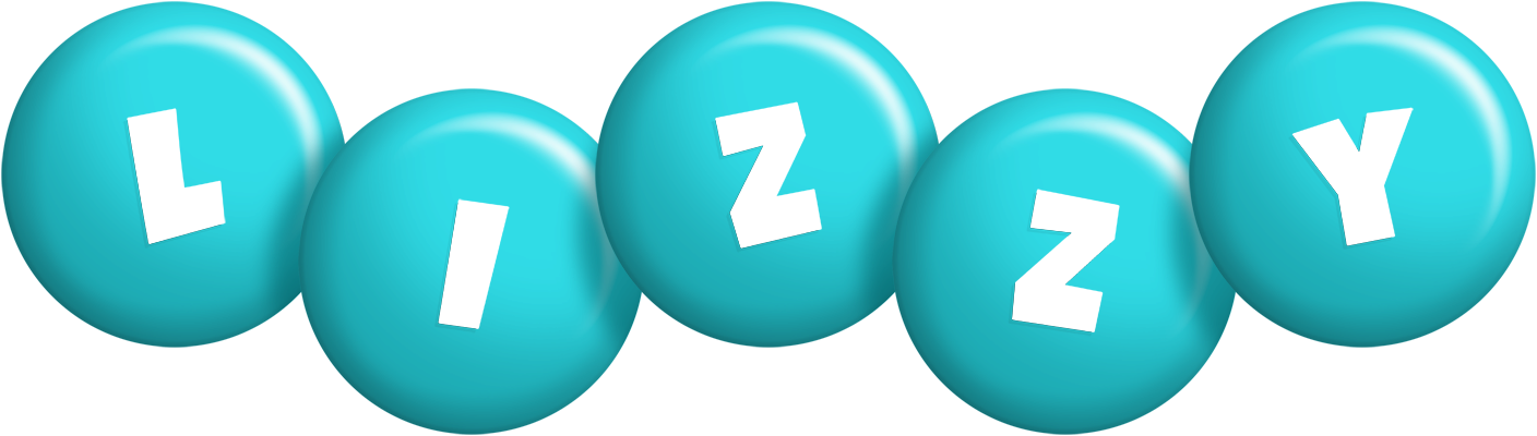 Lizzy candy-azur logo