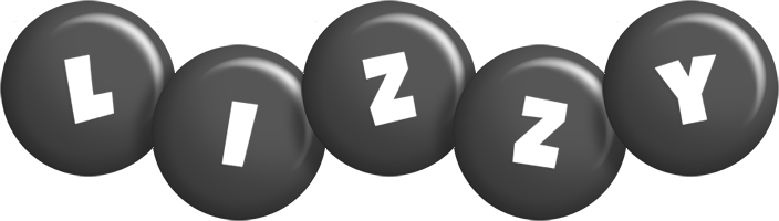 Lizzy candy-black logo