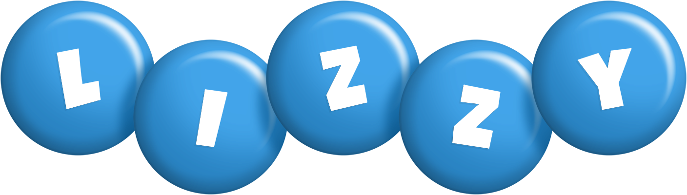 Lizzy candy-blue logo