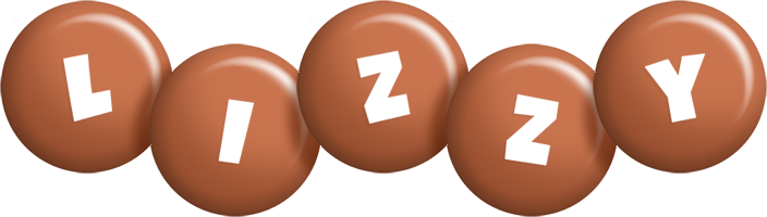 Lizzy candy-brown logo