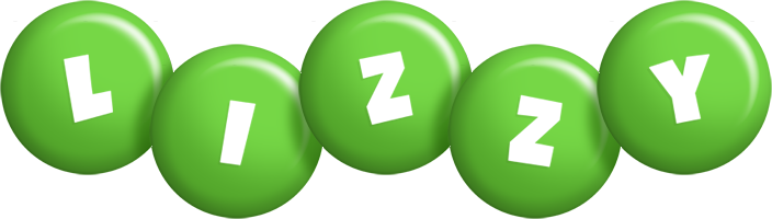 Lizzy candy-green logo