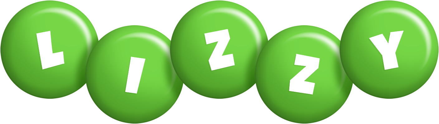 Lizzy candy-green logo