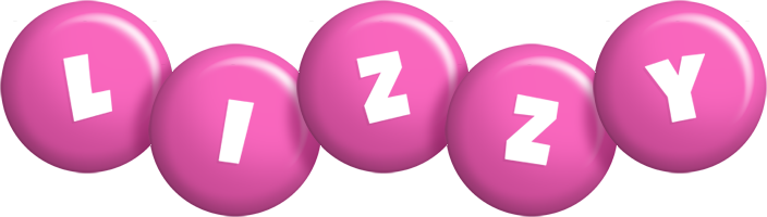 Lizzy candy-pink logo