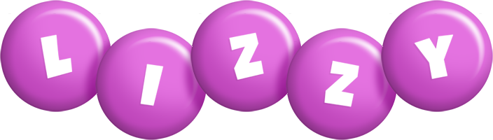 Lizzy candy-purple logo