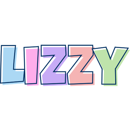 Lizzy pastel logo