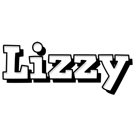 Lizzy snowing logo