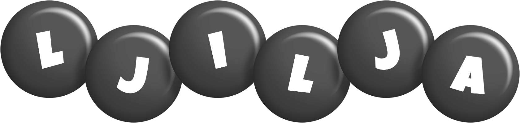 Ljilja candy-black logo