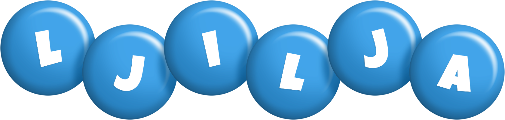 Ljilja candy-blue logo