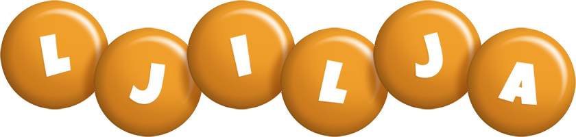 Ljilja candy-orange logo