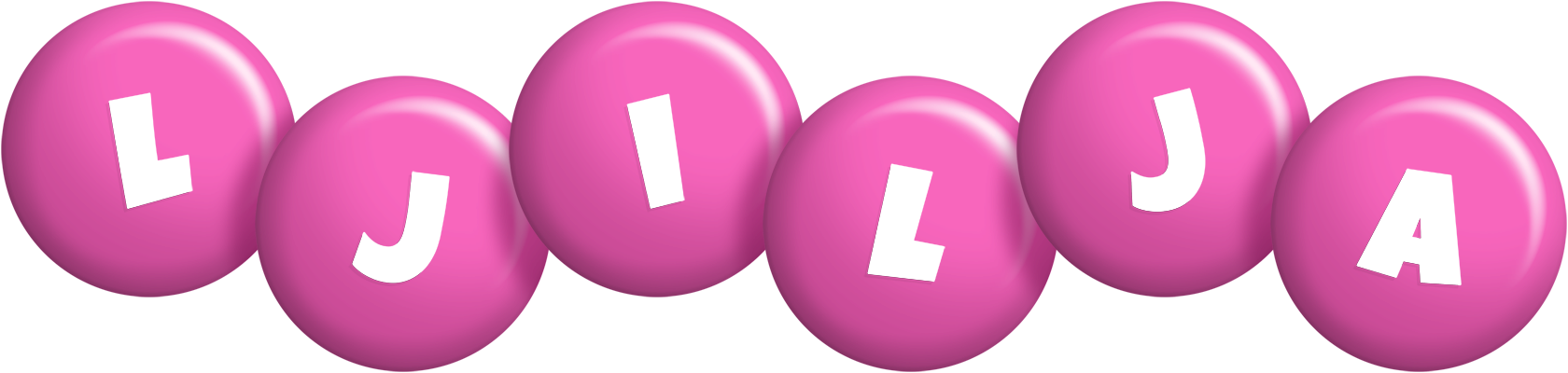 Ljilja candy-pink logo