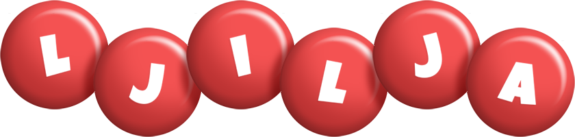 Ljilja candy-red logo