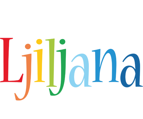 Ljiljana birthday logo