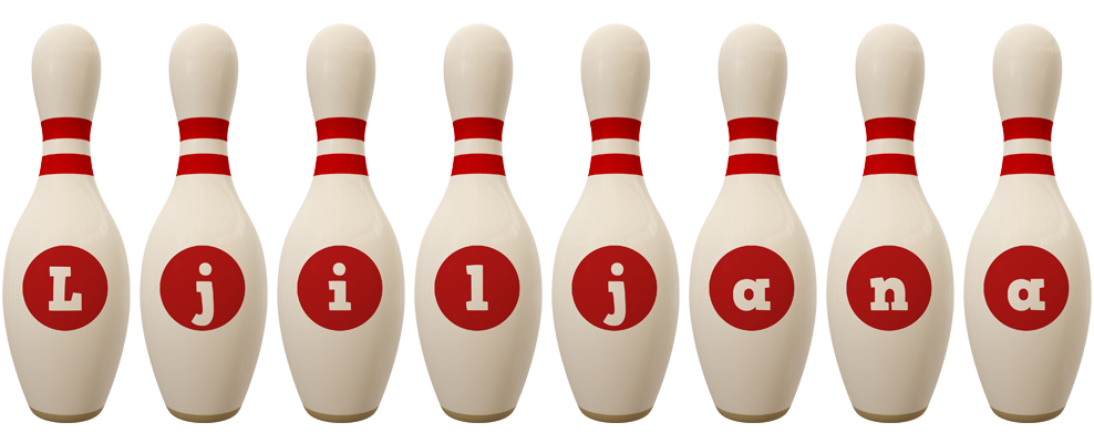 Ljiljana bowling-pin logo