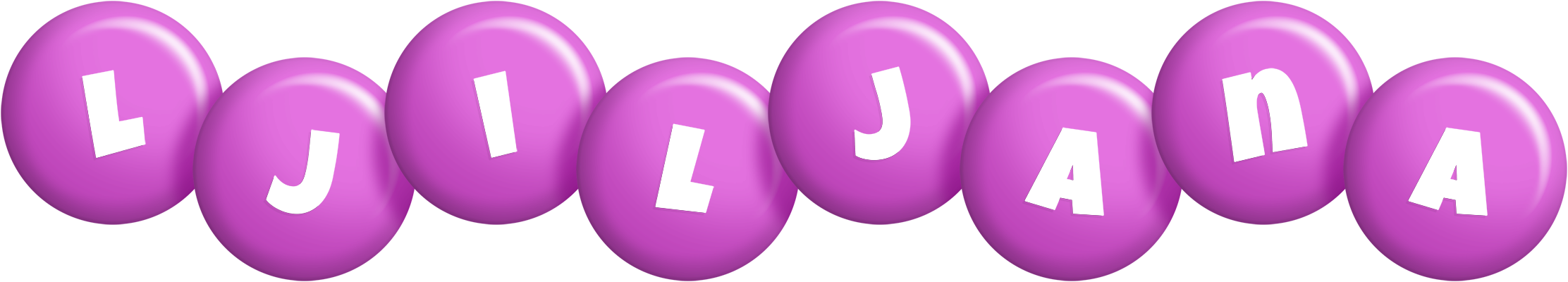Ljiljana candy-purple logo