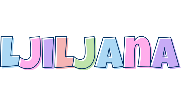 Ljiljana pastel logo