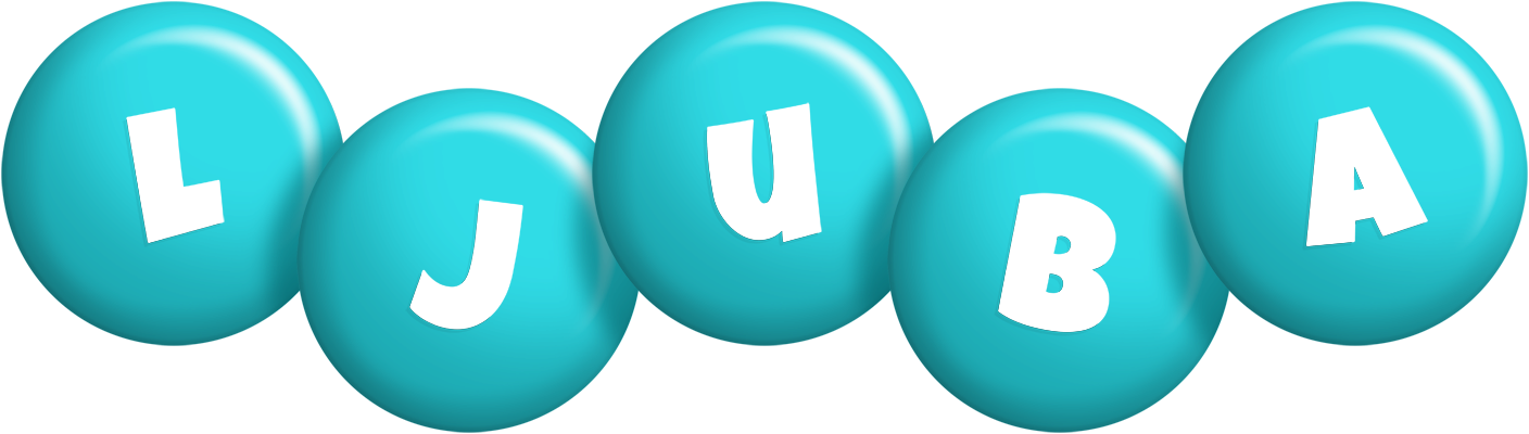 Ljuba candy-azur logo