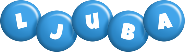 Ljuba candy-blue logo