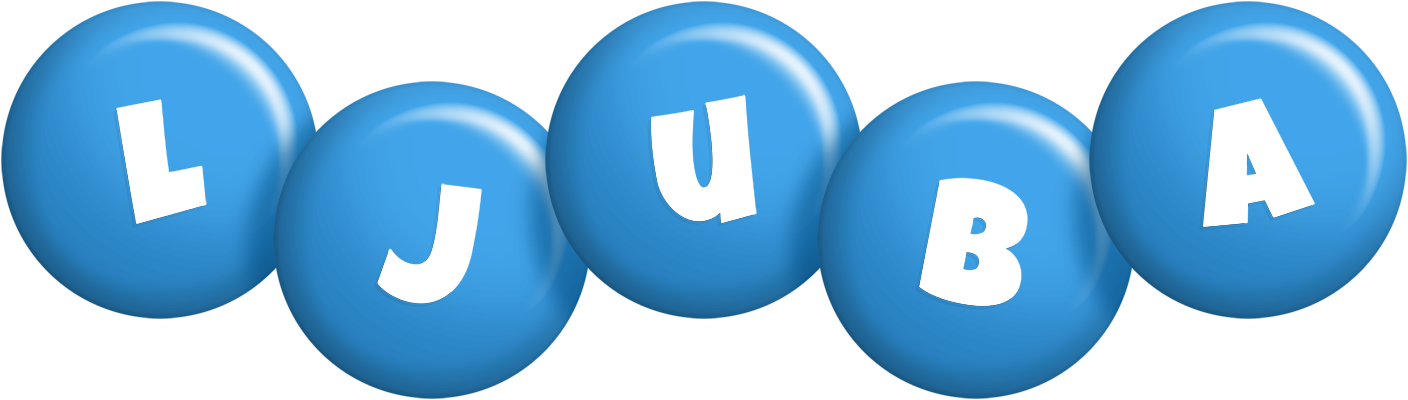 Ljuba candy-blue logo