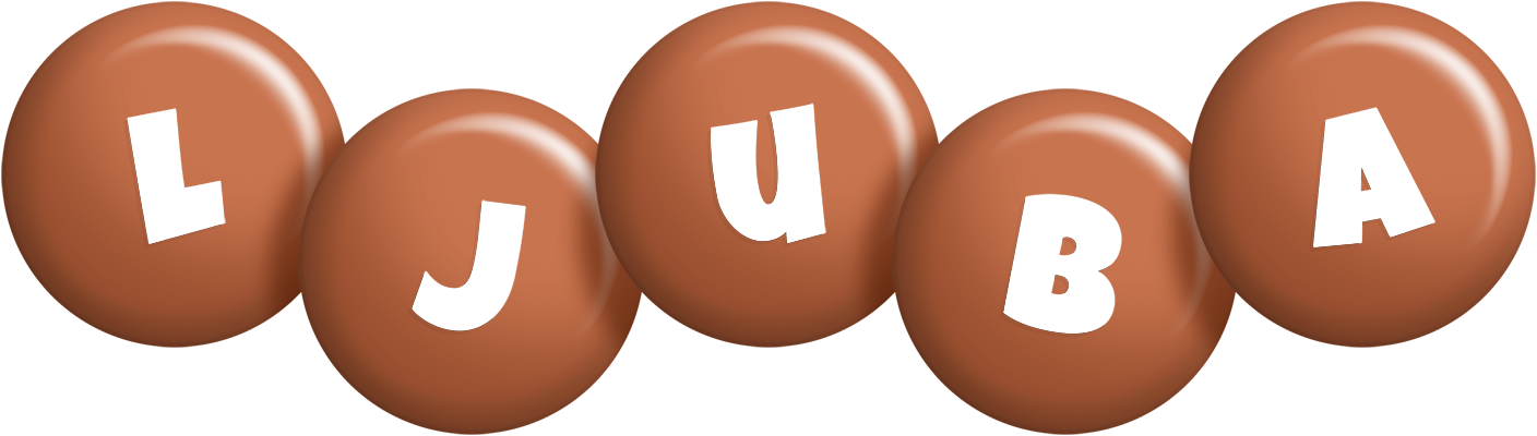 Ljuba candy-brown logo