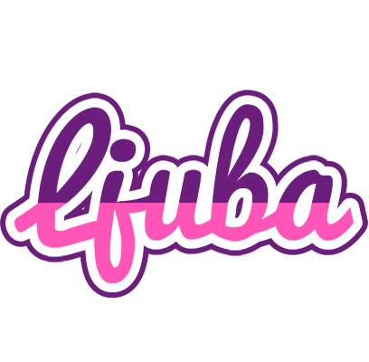 Ljuba cheerful logo