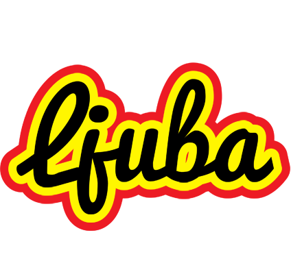 Ljuba flaming logo