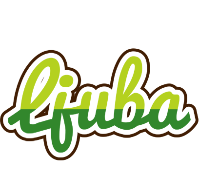 Ljuba golfing logo